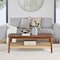 Alaterre Furniture Calais Coffee Table, Warm Chestnut ANCA1170 - alternate 7